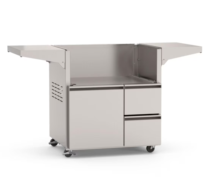 Fire Magic Echelon Diamond Black Glass Freestanding Propane Pizza Oven w/ Integrate Smart Technology