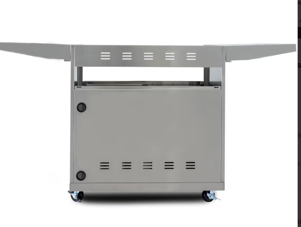 Blaze Professional Stainless Steel Grill Cart with Two Storage Drawers and Single Access Door for 44-Inch Grills - BLZ-4PRO-CART-LTSC