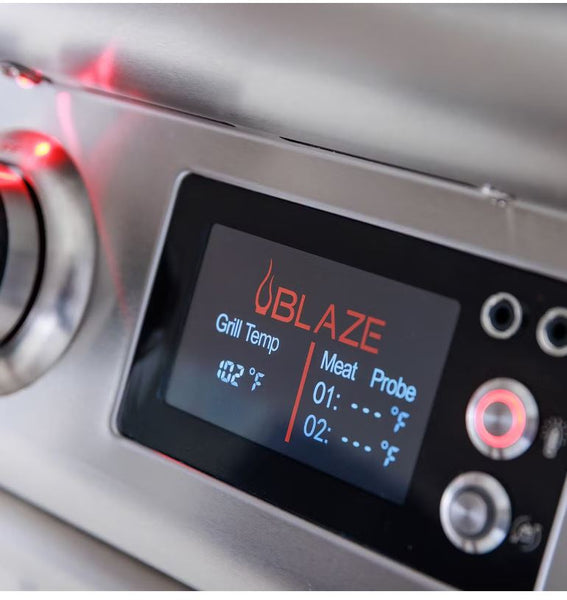Blaze 26-Inch Built-In Natural Gas Outdoor Pizza Oven W/ Rotisserie - BLZ-26-PZOVN-NG