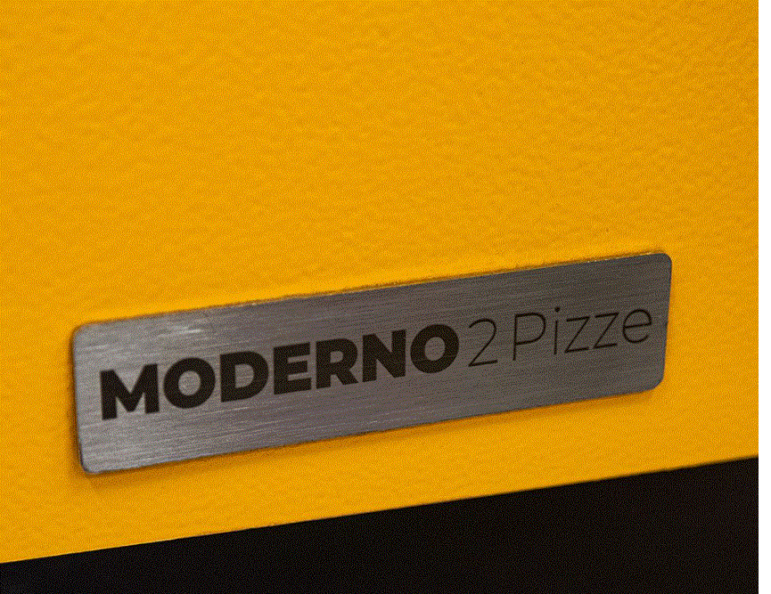 Alfa Moderno 2 Pizze Wood - Fired Pizza Oven - Fire Yellow - FXMD-2P-LGIA