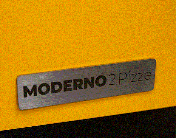 Alfa Moderno 2 Pizze Wood - Fired Pizza Oven - Fire Yellow - FXMD-2P-LGIA