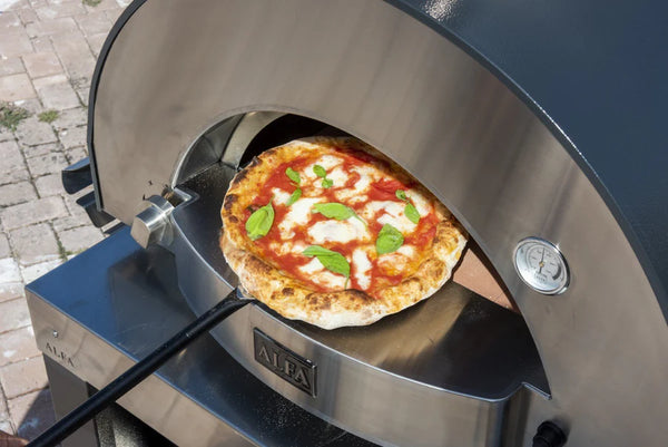 Alfa Classico 4 Pizze Gas Pizza Oven In Ardesia Grey - Countertop - FXCL-4P-MGRA-U -(countertop)