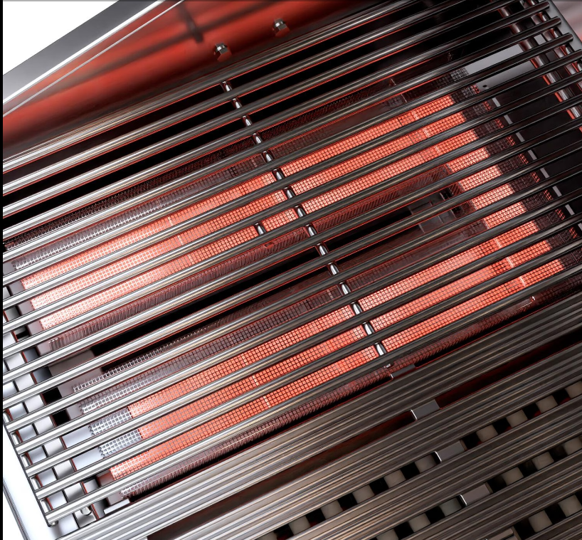 DCS Series 9 36-Inch Built-In Natural Gas Grill With Rotisserie & Infrared Burner - BE1-36RCI-N