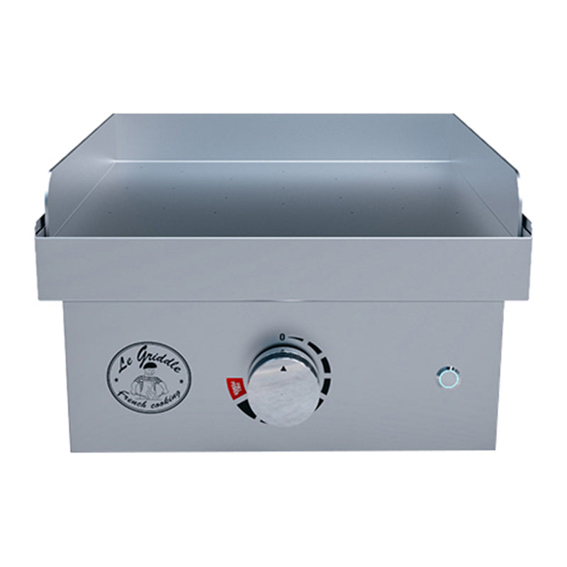 Le Griddle 16-Inch Natural Gas Built-In or Countertop Single Burner "Wee" Griddle (Lid Sold Separately) - GFE40-NG
