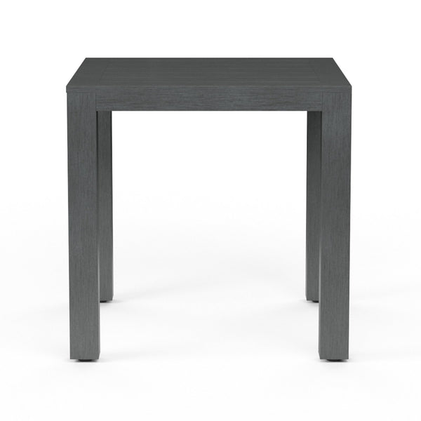 Sunset West Redondo 40-Inch Square Pub Table Finished In Hand Brushed Slate - 3801-PT