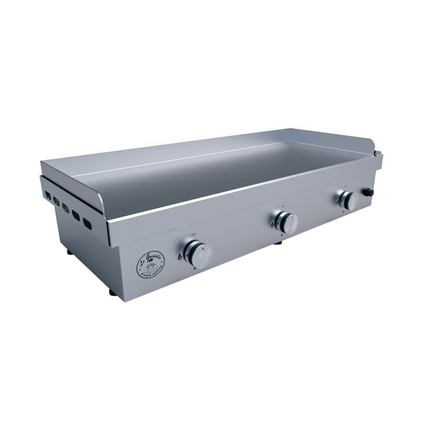 Le Griddle 41-Inch Propane Gas Built-In or Countertop 3 Burner Griddle (Lid Sold Separately) - GFE105-LP