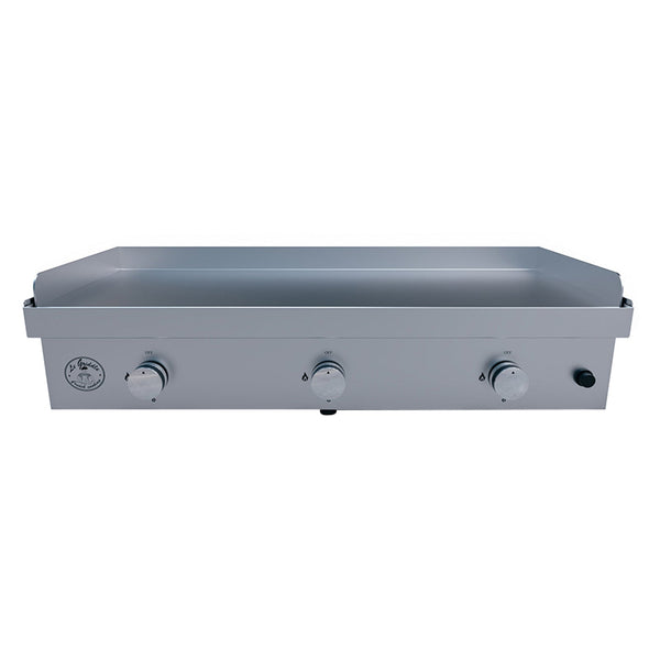 Le Griddle 41-Inch Propane Gas Built-In or Countertop 3 Burner Griddle (Lid Sold Separately) - GFE105-LP