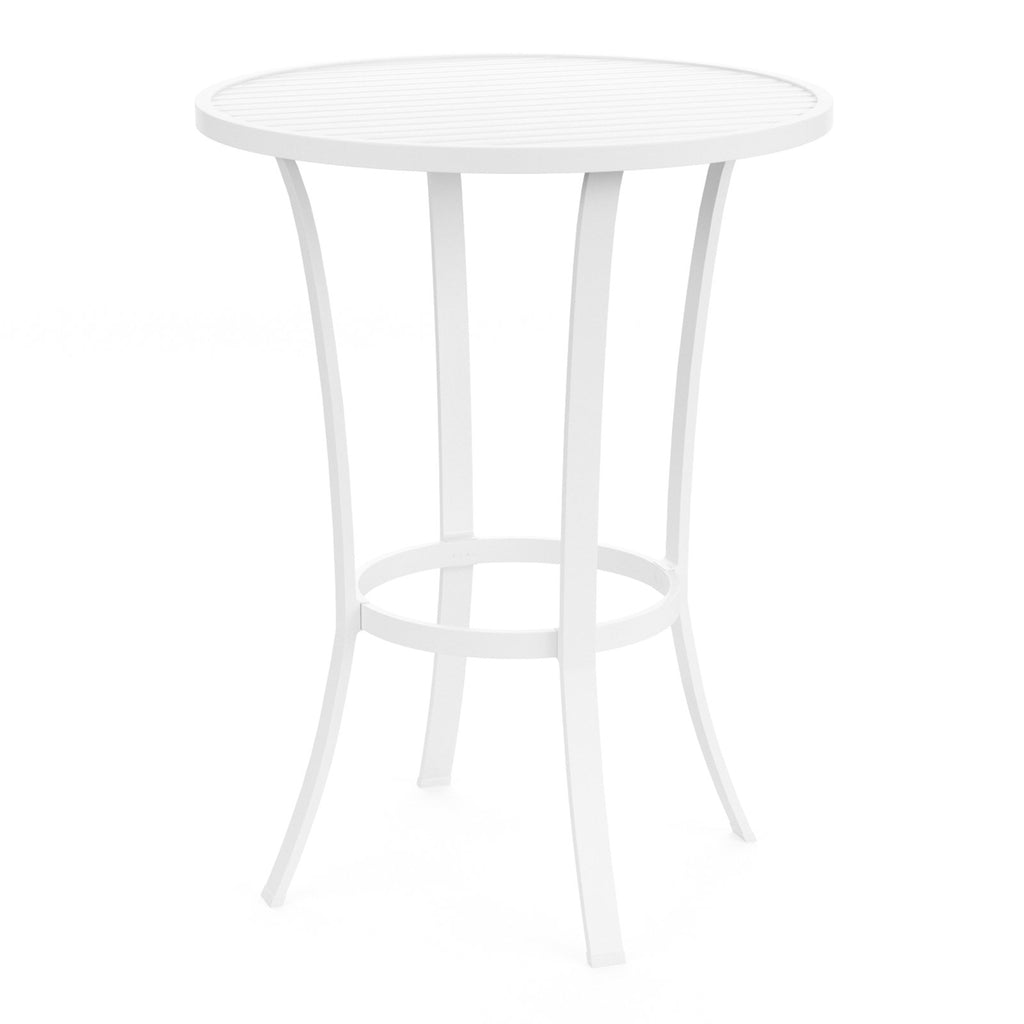 Sunset West Bristol 32-Inch Round Pub Table In Frost - 501-PT