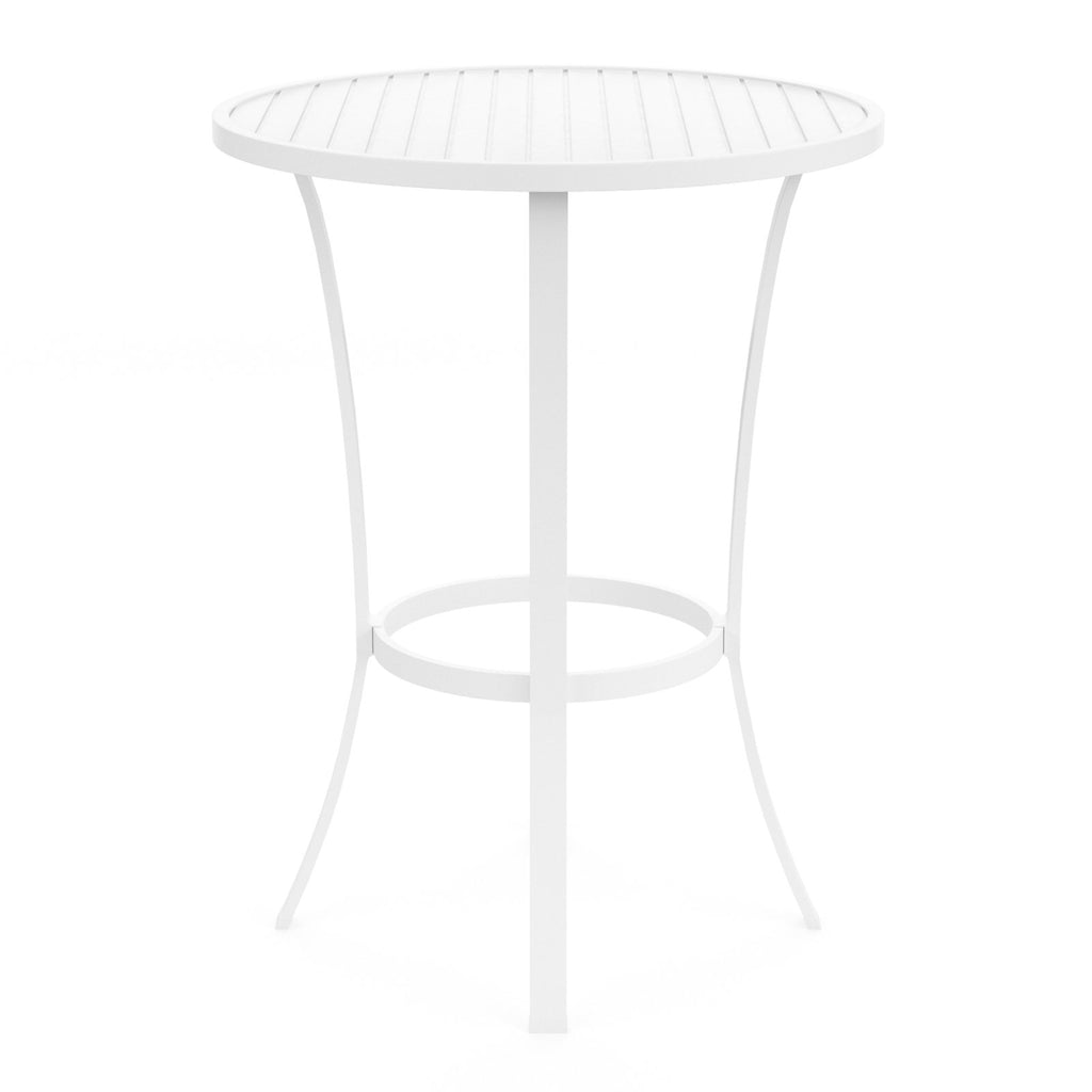 Sunset West Bristol 32-Inch Round Pub Table In Frost - 501-PT