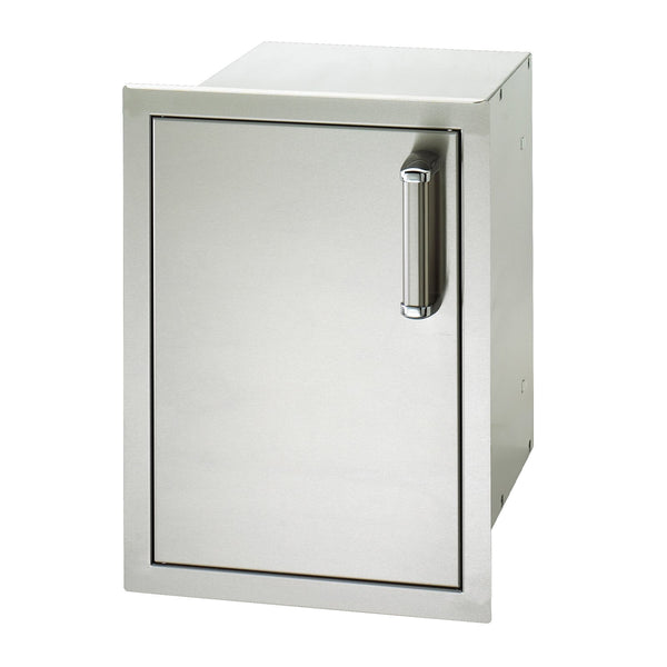 Fire Magic Premium Flush 14-Inch Single Access Door w/ Dual Drawers (Soft Close, Left Hinge) - 53820SC-L