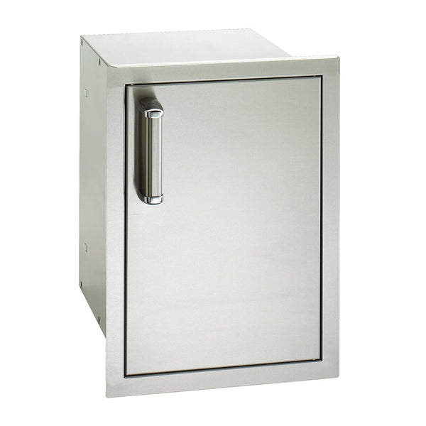 Fire Magic Premium Flush 14-Inch Single Access Door w/ Dual Drawers (Soft Close, Right Hinge) - 53820SC-R