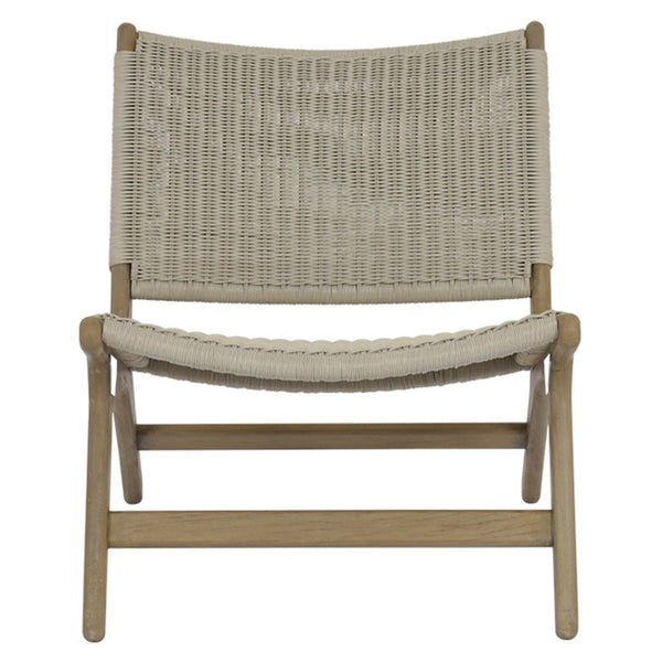 Sunset West Coastal Teak Cushionless Accent Chair - 5502-21LB