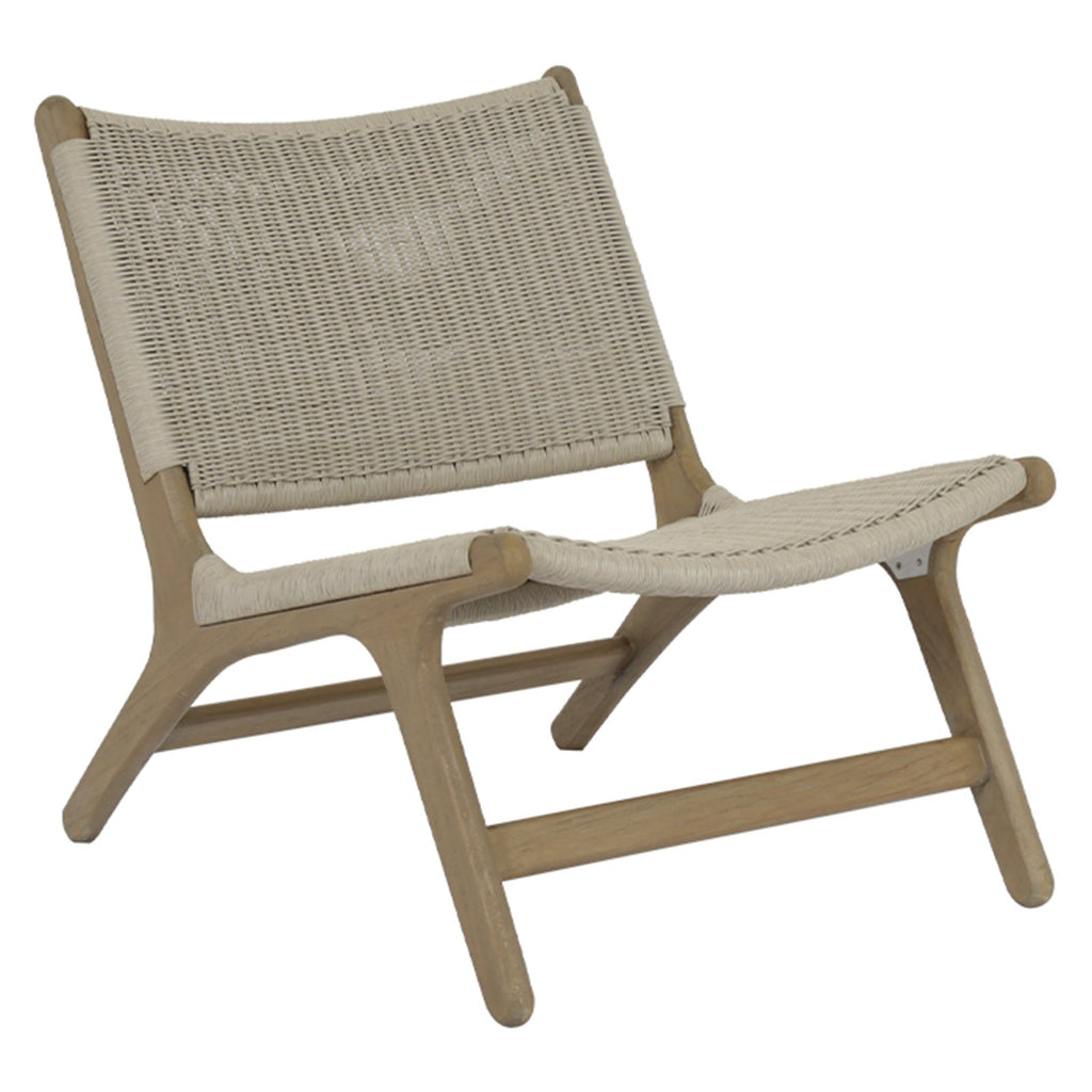 Sunset West Coastal Teak Cushionless Accent Chair - 5502-21LB