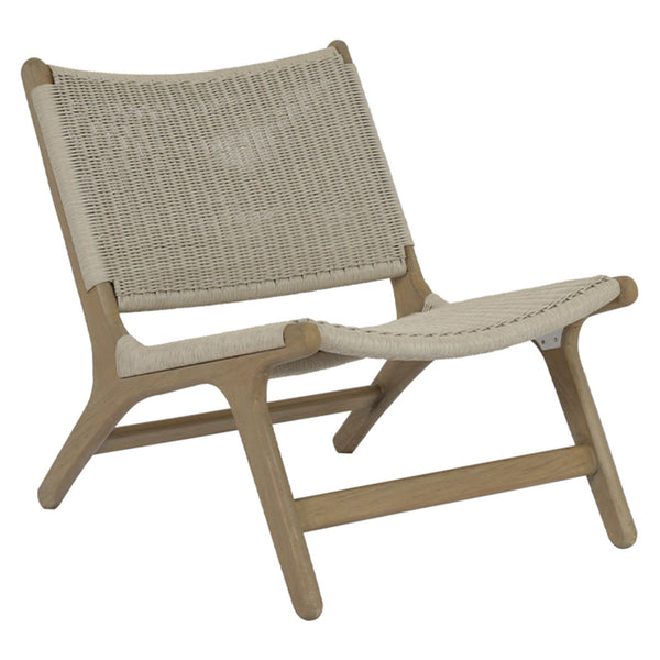 Sunset West Coastal Teak Cushionless Accent Chair - 5502-21LB