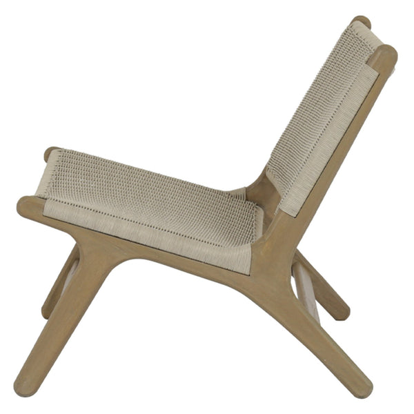 Sunset West Coastal Teak Cushionless Accent Chair - 5502-21LB