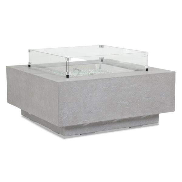 Sunset West Gravelstone 40-Inch Square Fire Table - SW6003-FT4040
