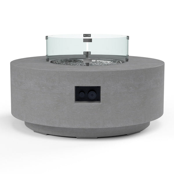 Sunset West Gravelstone 41-Inch Round Fire Table - SW6003-FT41R