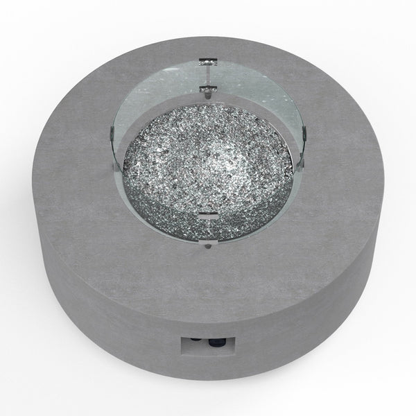 Sunset West Gravelstone 41-Inch Round Fire Table - SW6003-FT41R