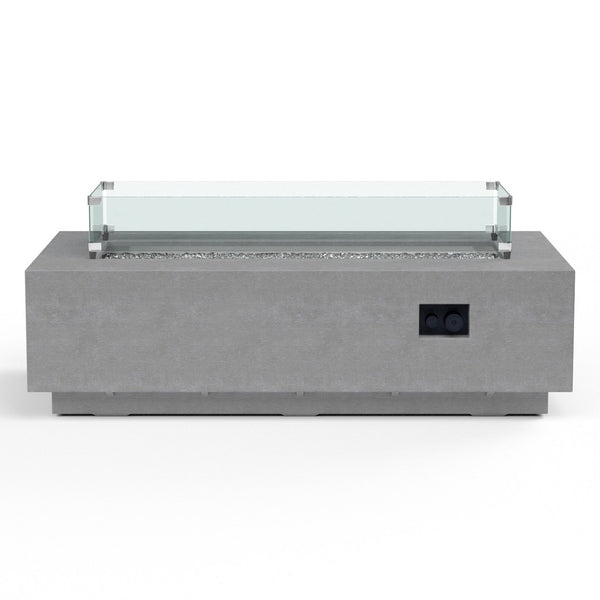 Sunset West Gravelstone Rectangular Fire Table - SW6003-FT6030