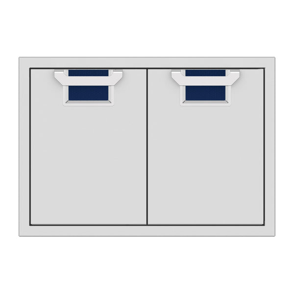 Aspire by Hestan 30-Inch Double Access Doors (Orion Dark Blue) - AEAD30-DB