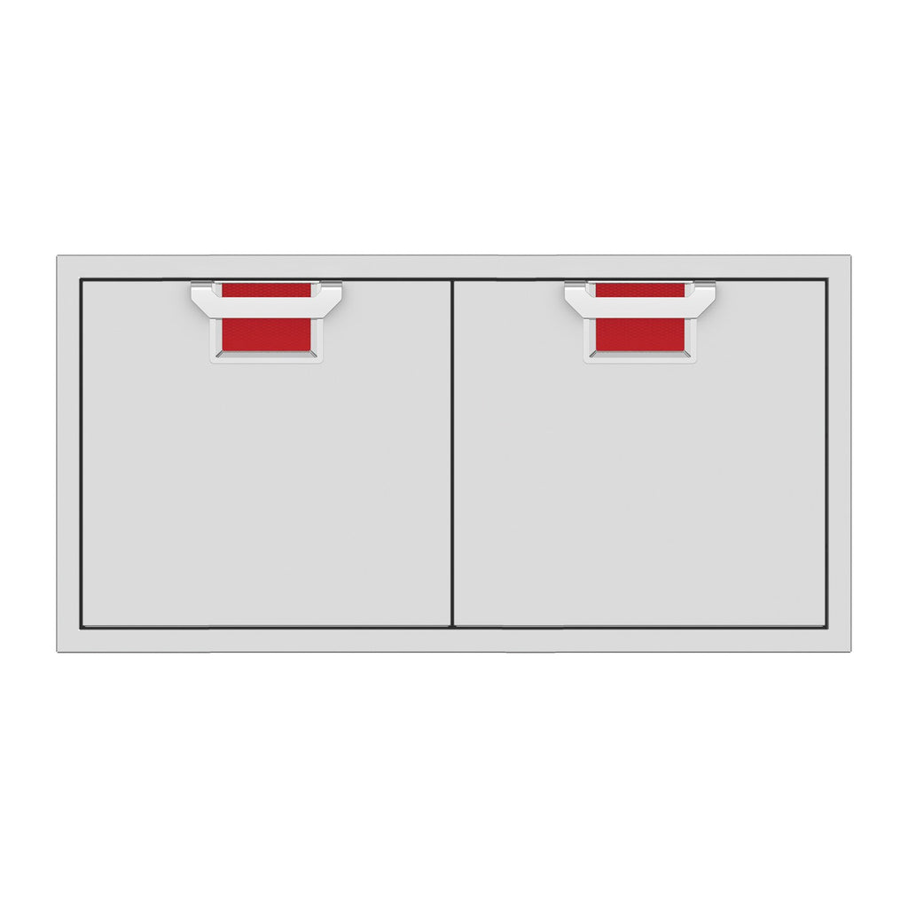 Aspire by Hestan 42-Inch Double Access Doors (Matador Red) - AEAD42-RD