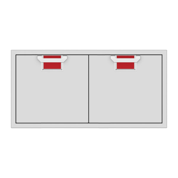 Aspire by Hestan 42-Inch Double Access Doors (Matador Red) - AEAD42-RD