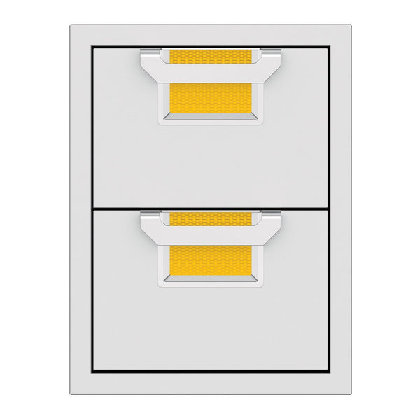 Aspire by Hestan 16-Inch Double Storage Drawers (Sol Yellow) - AEDR16-YW