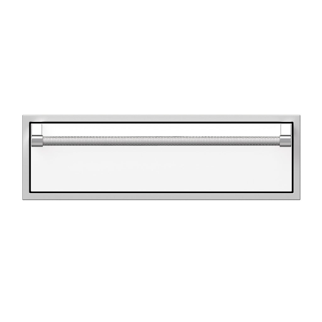 Hestan 36-Inch Single Storage Drawer in White - AGSR36-WH