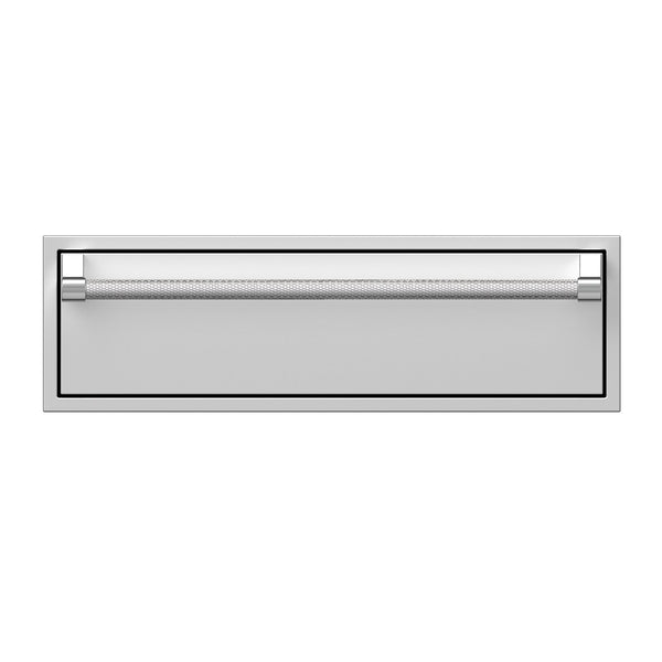 Hestan 36-Inch Single Storage Drawer in Stainless Steel - AGSR36