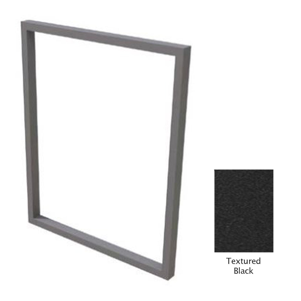 Canyon Series 40"w by 29"h Trim Kit In Textured Black - CAN-TRK-40x29-TexturedBlack