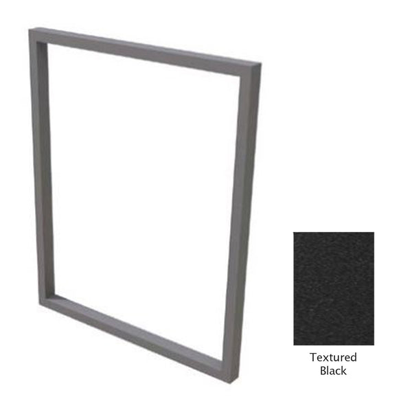 Canyon Series 40"w by 29"h Trim Kit In Textured Black - CAN-TRK-40x29-TexturedBlack