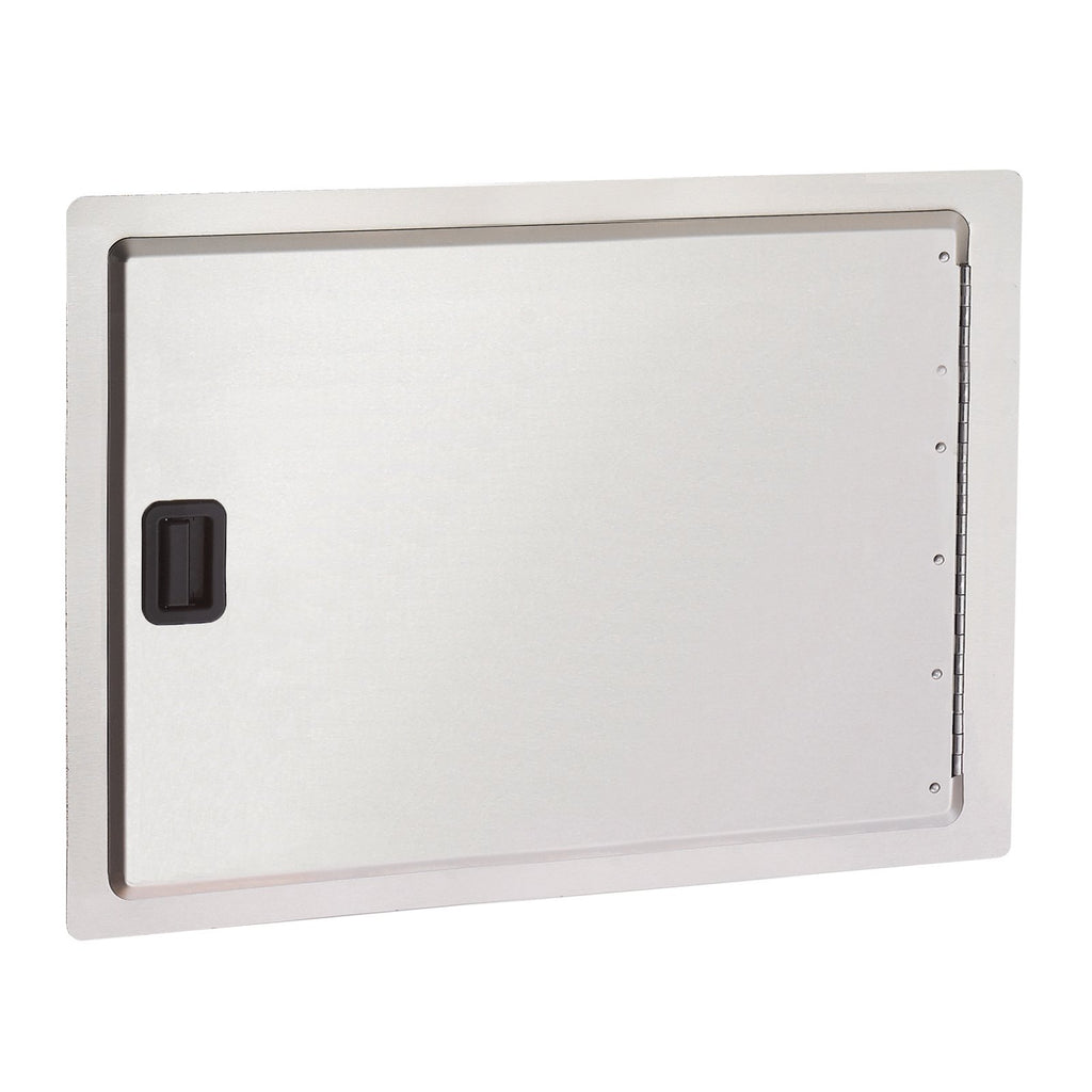 American Outdoor Grill 17x24 Single Access Door w/ Black Slam Latch (Reversible Hinge) - 17-24-SD