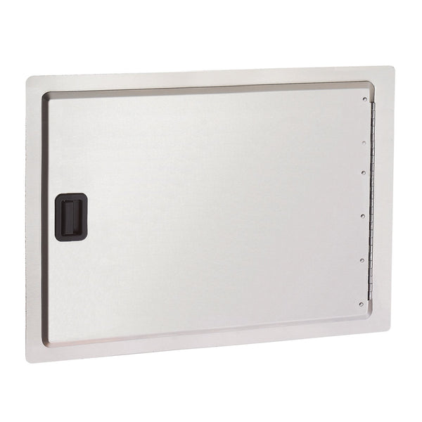 American Outdoor Grill 17x24 Single Access Door w/ Black Slam Latch (Reversible Hinge) - 17-24-SD