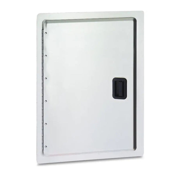 American Outdoor Grill 18x12 Single Access Door w/ Black Slam Latch (Reversible Hinge) - 18-12-SD