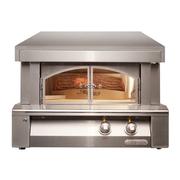 Alfresco 30-Inch Natural Gas Countertop Mounting Pizza Oven Plus - AXE-PZA-NG