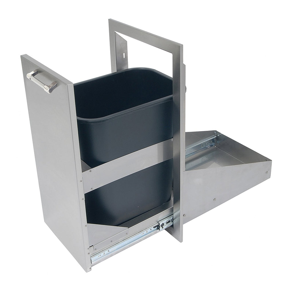 Alfresco 15-Inch Soft Closing Roll Out Trash Center (Trash Bin Included) - AXE-TC-SC