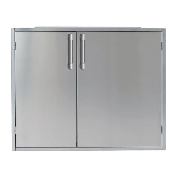 Alfresco 42-Inch Double Door Built-In High Profile Sealed Dry Pantry (33" High) - AXEDSP-42H