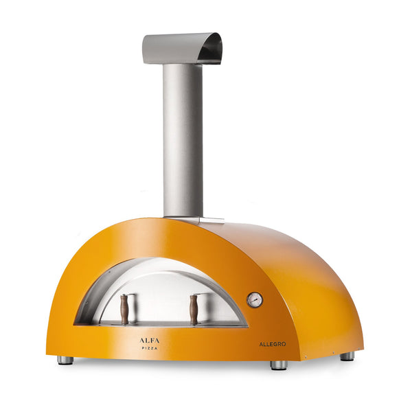 Alfa Allegro 39-Inch Wood Fired Countertop Pizza Oven (Yellow) - FXALLE-LGIA-T