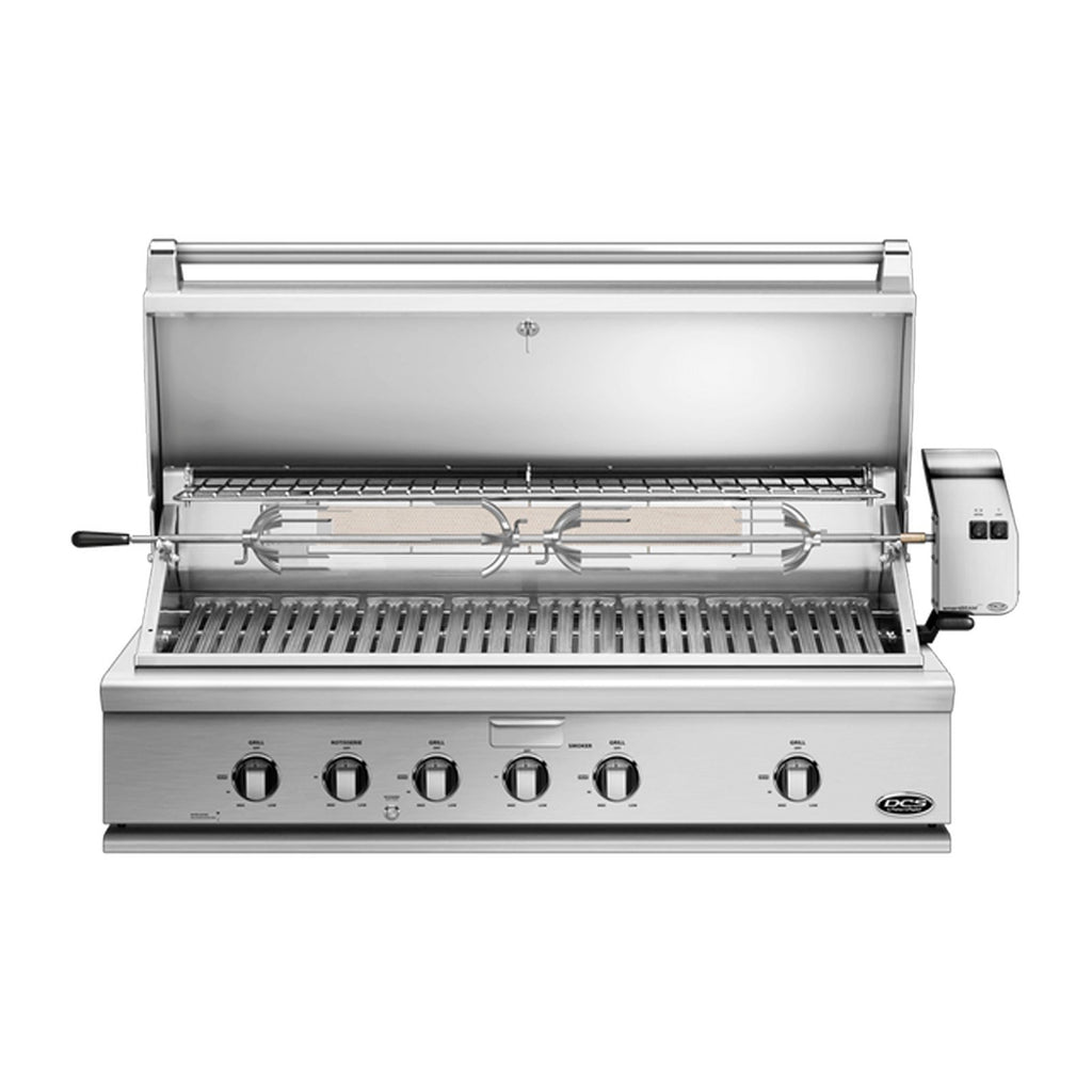 DCS Series 7 Heritage 48-Inch Natural Gas Built-In Grill w/ Rotisserie - BH1-48R-N
