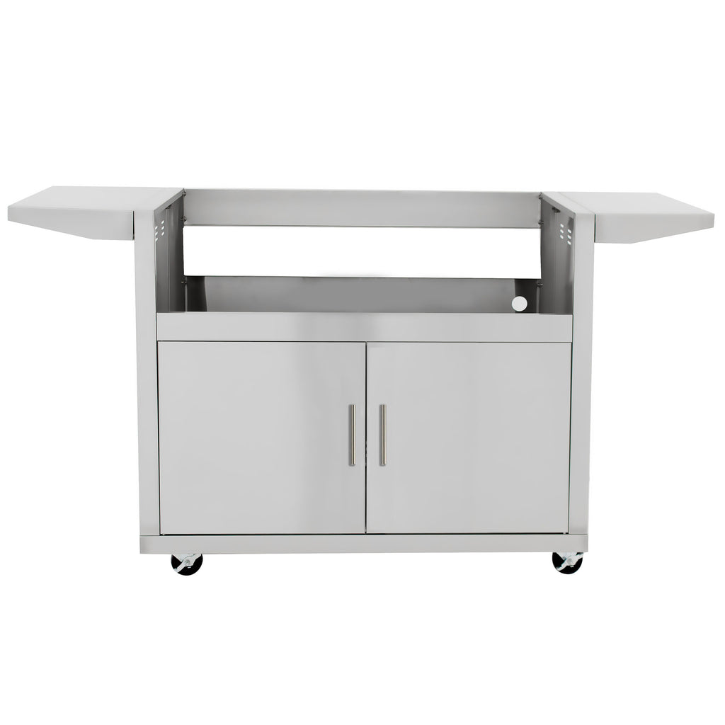 Blaze Stainless Steel Grill Cart with Two Access Doors for 40-Inch Grills - BLZ-5-CART-SC
