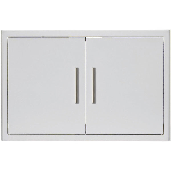 Blaze 32-Inch Stainless Steel Double Access Doors with Internal Paper Towel Holder  - BLZ-AD32-R-SC
