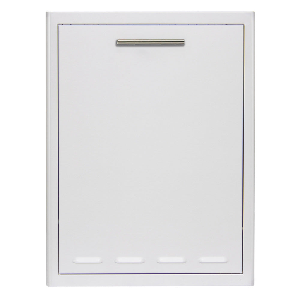 Blaze 18-Inch Stainless Steel Roll-Out Trash/Propane Tank Storage Drawer - BLZ-TRLP-DRW-H