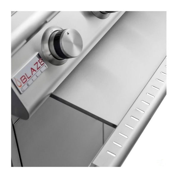 Blaze Professional LUX 34-Inch Natural Gas Built-In 3 Burner Grill with Infrared Rear Burner, Rotisserie and Lights - BLZ-3PRO-NG