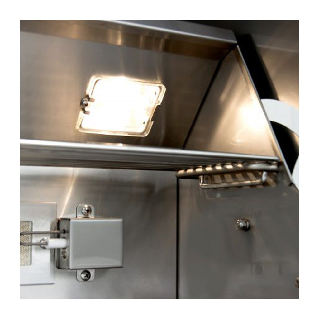 Blaze Professional LUX 44-Inch Natural Gas Built-In 4 Burner Grill with Infrared Rear Burner, Rotisserie and Lights - BLZ-4PRO-NG