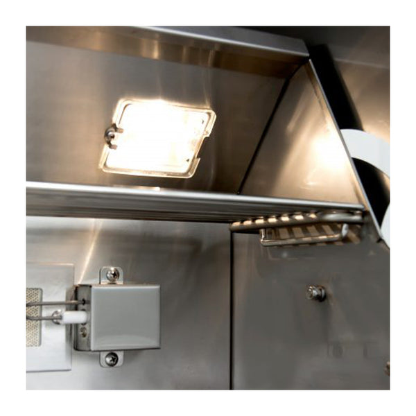 Blaze Professional LUX 44-Inch Natural Gas Built-In 4 Burner Grill with Infrared Rear Burner, Rotisserie and Lights - BLZ-4PRO-NG