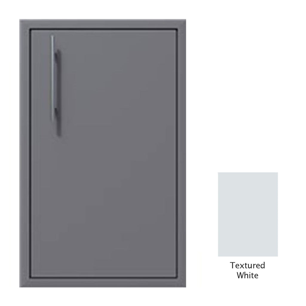 Canyon Series 18"w by 29"h Single Access Door (Right Hinge) In Textured White - CAN001-F02-RghtHng-TexturedWhite