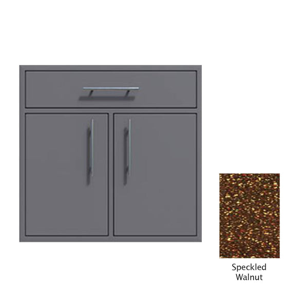 Canyon Series 30"w by 29"h Double Door, Drawer Enclosure w/ Adj. Shelf In Speckled Walnut - CAN009-F01-SpeckWalnut