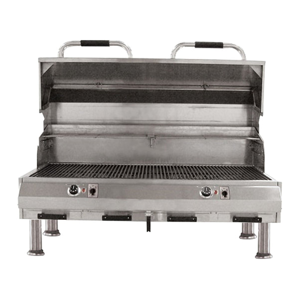 Electri-Chef Diamond 48-Inch 8360 Volt Electric Drop-In Countertop Grill With Dual Temperature Control - 8800-EC-1056-TT-D-48