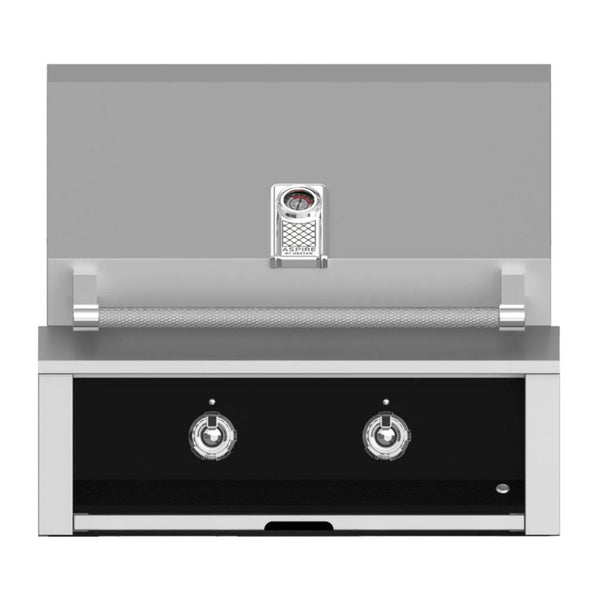 Aspire by Hestan 30-Inch Natural Gas Built-In Grill, 1 U-Burner and 1 Sear (Stealth Black) - EMB30-NG-BK