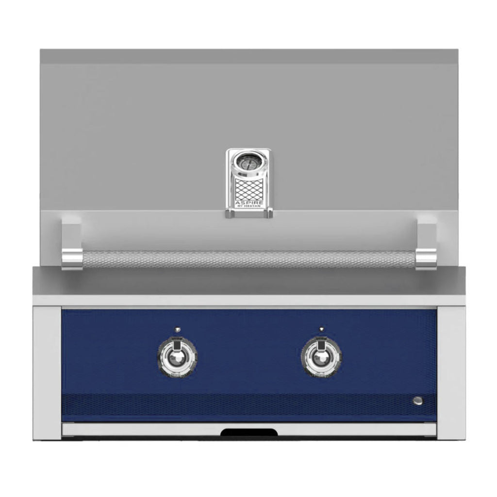 Aspire by Hestan 30-Inch Propane Gas Built-In Grill, 1 U-Burner and 1 Sear (Orion Dark Blue) - EMB30-LP-DB